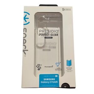 J4. Speck Presidio‎ Perfect-Clear Fold Case For Samsung Galaxy Z Fold5 -  Clear